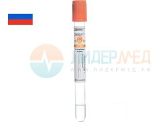 Пробирка ваккуумная КОРВЕЙ с тромбином и гелем